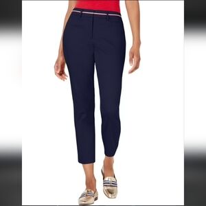 Tommy Hilfiger Navy, NEW WITH TAGS, Womens Size 14,Slim Ankle Navy Bristol Pants